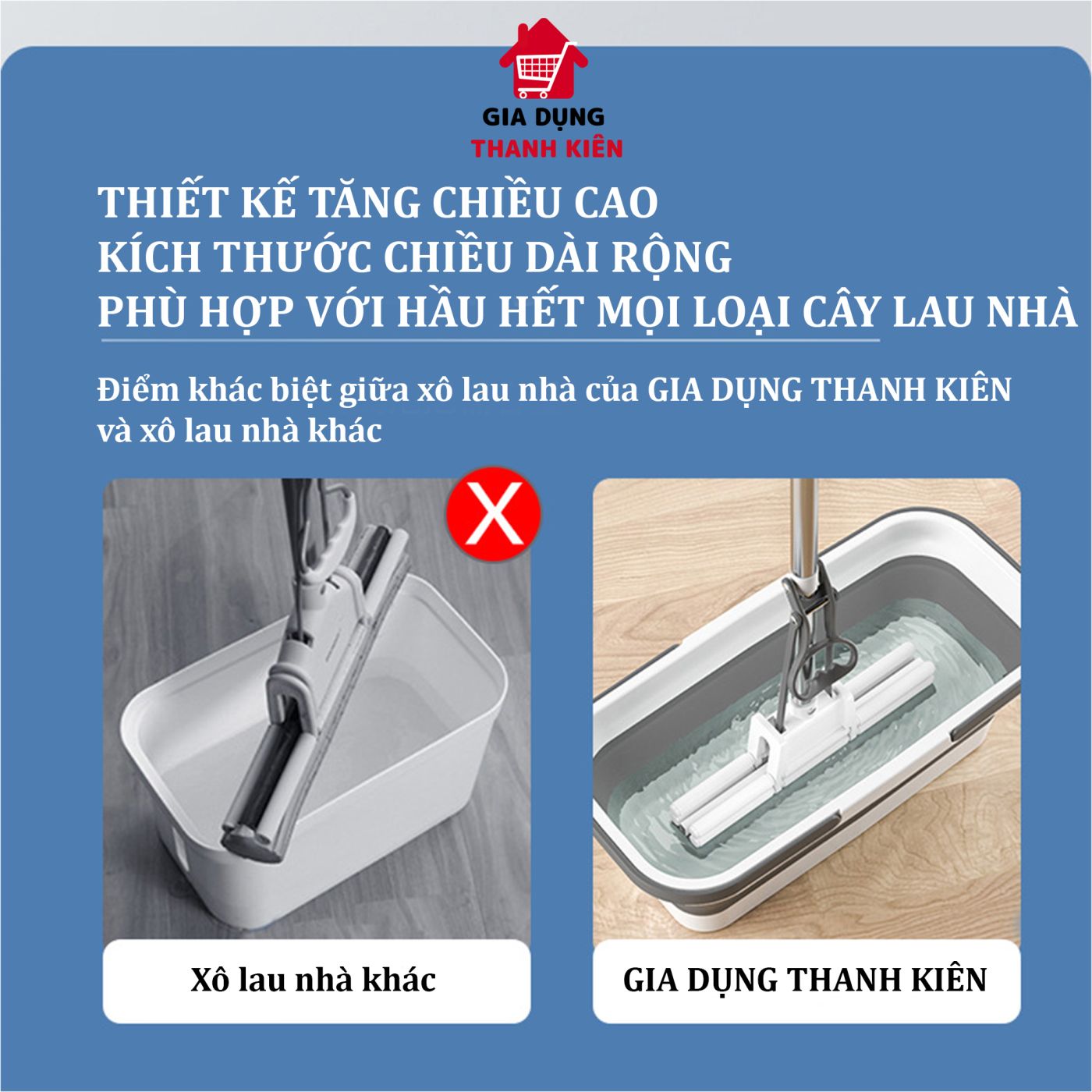 Xô nước gấp gọn, thùng gập silicon đa năng vệ sinh nhà cửa, xô giặt lau nhà, chùi kính, xô ô tô Than