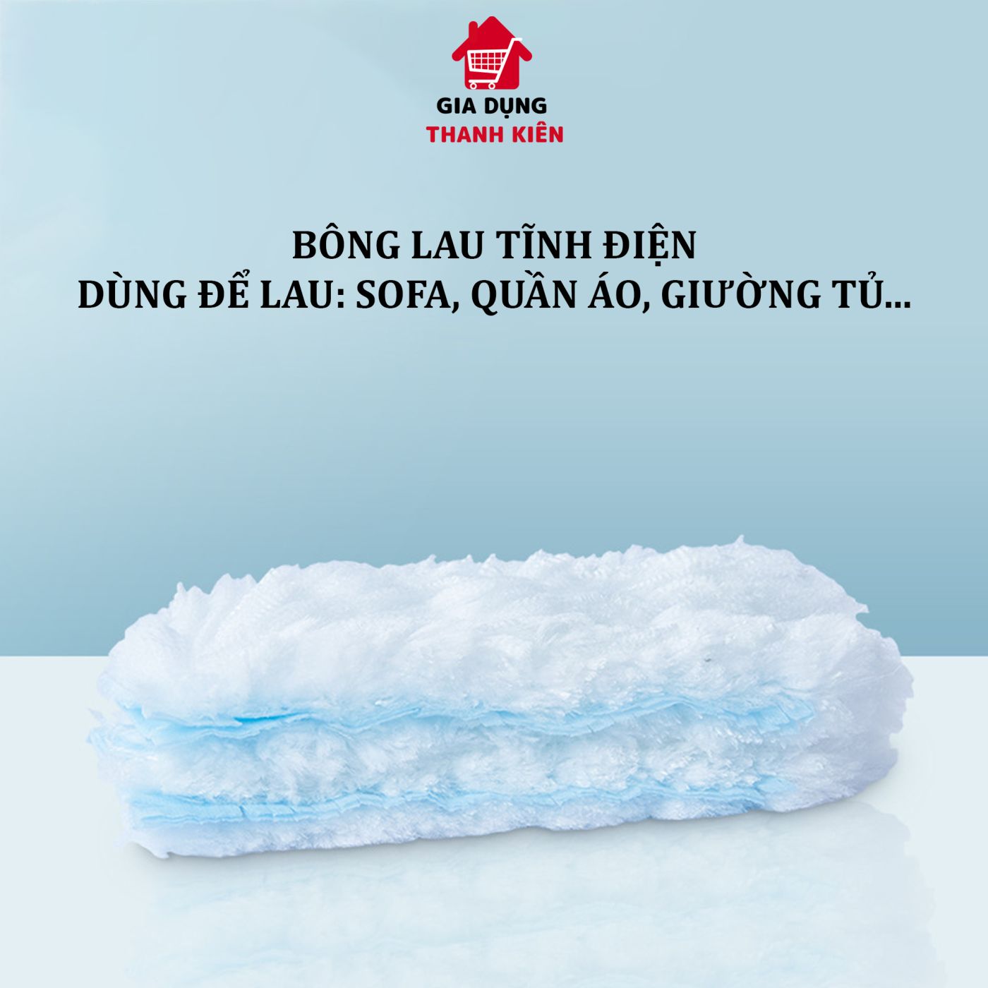 Chổi lông quét bụi tĩnh điện, cây lau bụi thông minh lau 360 độ mọi ngóc ngách thế hệ mới Thanh Kiên