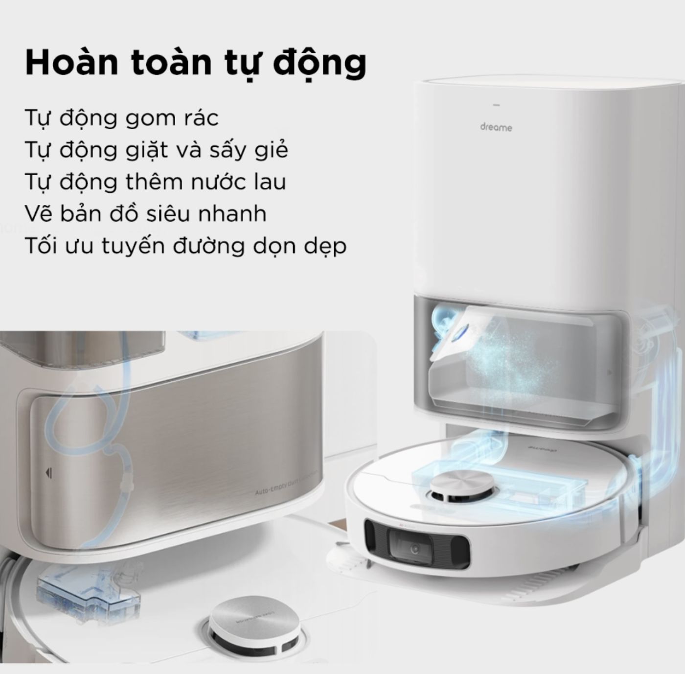 Robot Hút Bụi Lau Nhà Dreame S10 (bản nội địa) Like New 99%