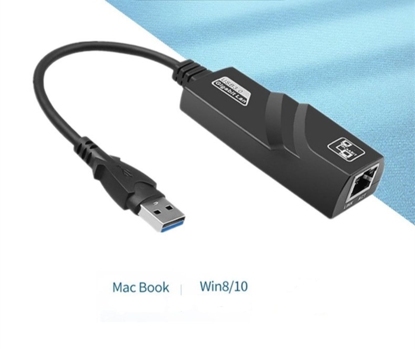 Dây cáp chuyển đổi USB 3.0 sang mạng lan 1000Mbps