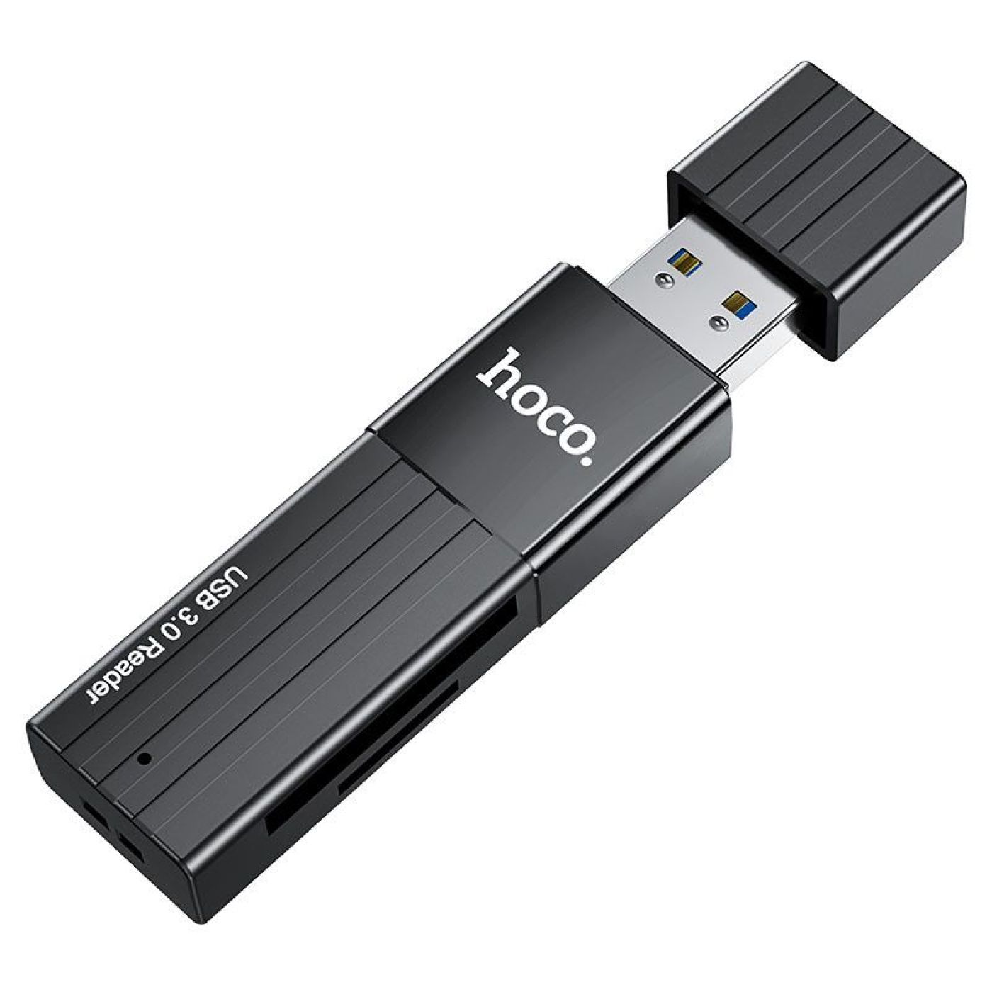 Đầu đọc thẻ nhớ SD, TF chân USB3.0 hoco HB20