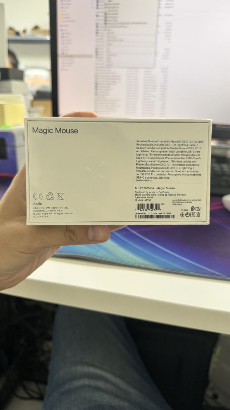 Chuột Apple Mouse 2 - mới new 100% fullbox nguyên seal