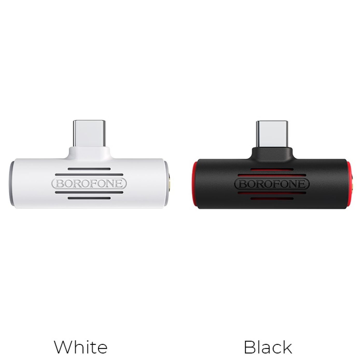 Bộ chuyển đổi âm thanh Borofone BV8 - USB-C sang USB-C & jack 3,5mm