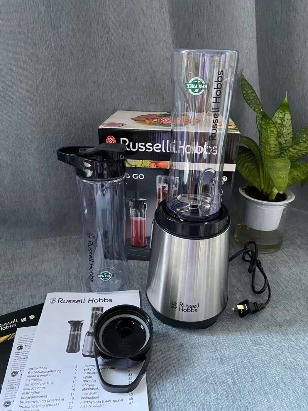 Máy xay sinh tố hãng RUSSELL Hobbs ( Anh )