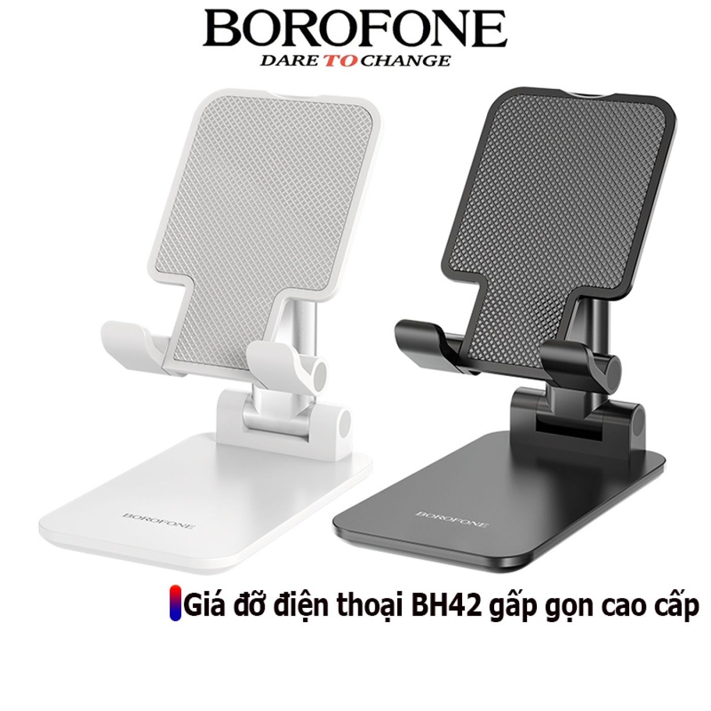 Giá đỡ điện thoại đa năng BOROFONE BH42 tiện dụng, có thể gấp gọn