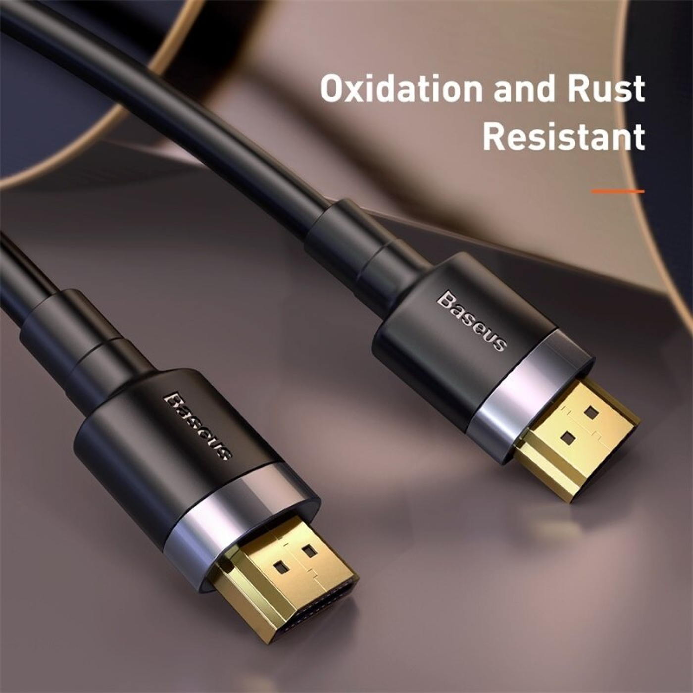 Cáp HDMI 2.0 Baseus Enjoyment Series 4KHD Male To 4KHD Male Adapter Cable (18Gbps, 4K/60hz) 1m