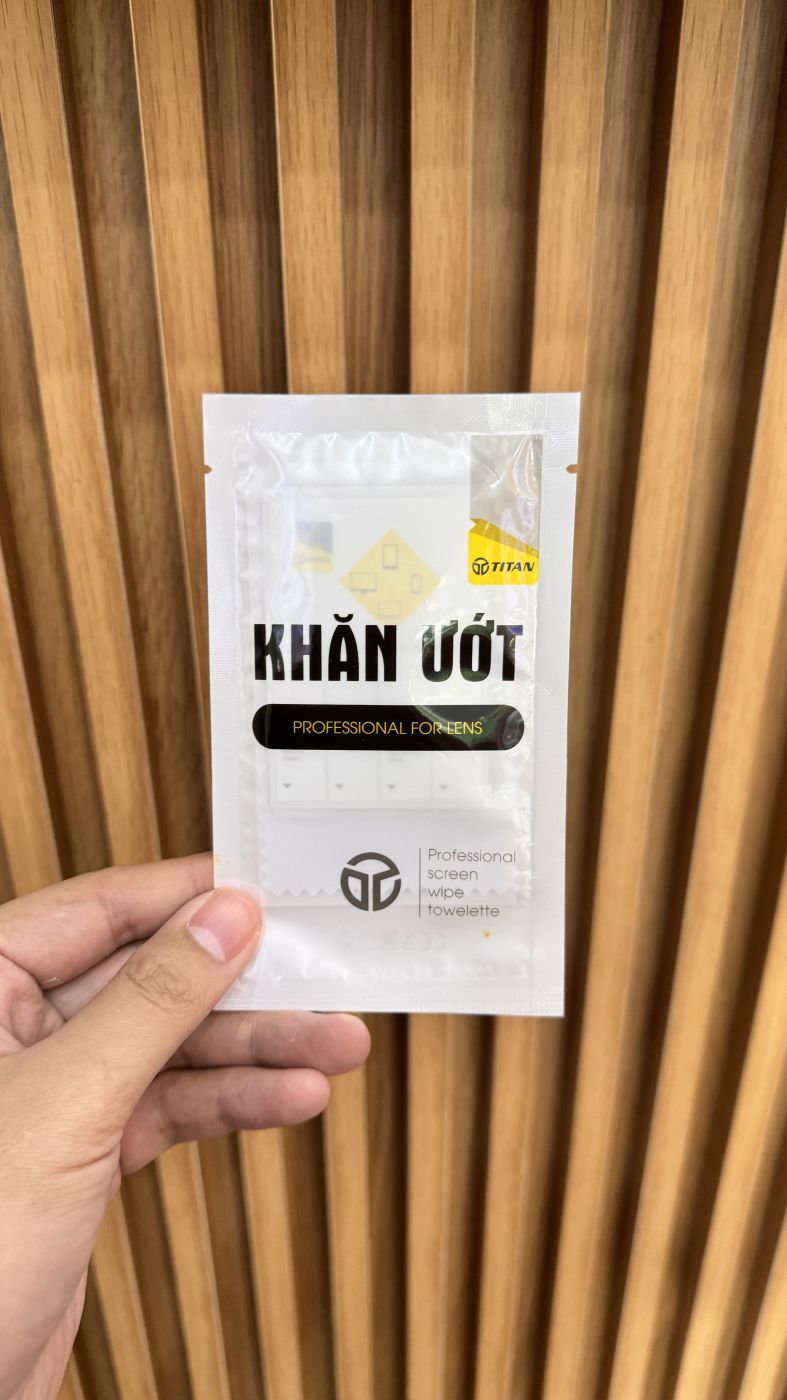 Kính cường lực & vàng bảo vệ camera cho iPhone - hãng TITAN