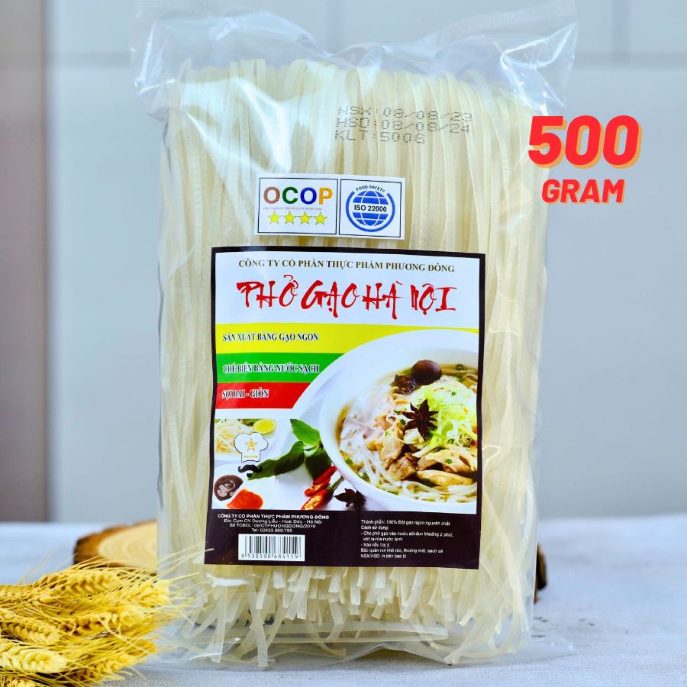 Bún gạo - phở gạo Hà Nội cao cấp Phương Đông 500G