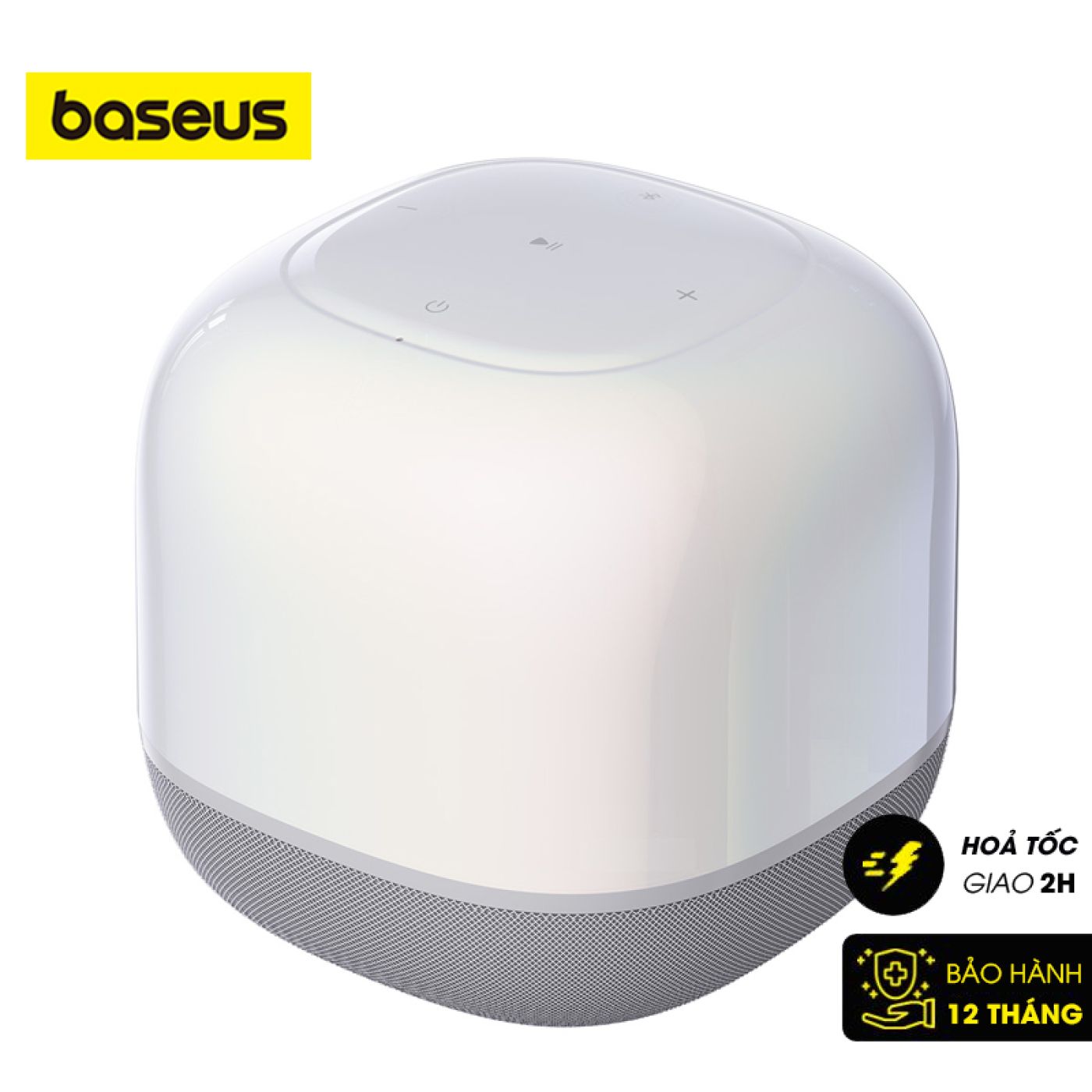 Loa Bluetooth Không Dây Baseus AeQur V2 Wireless Speaker Xoay 360 Độ° Đèn Led Sân Khấu Âm Thanh Sống