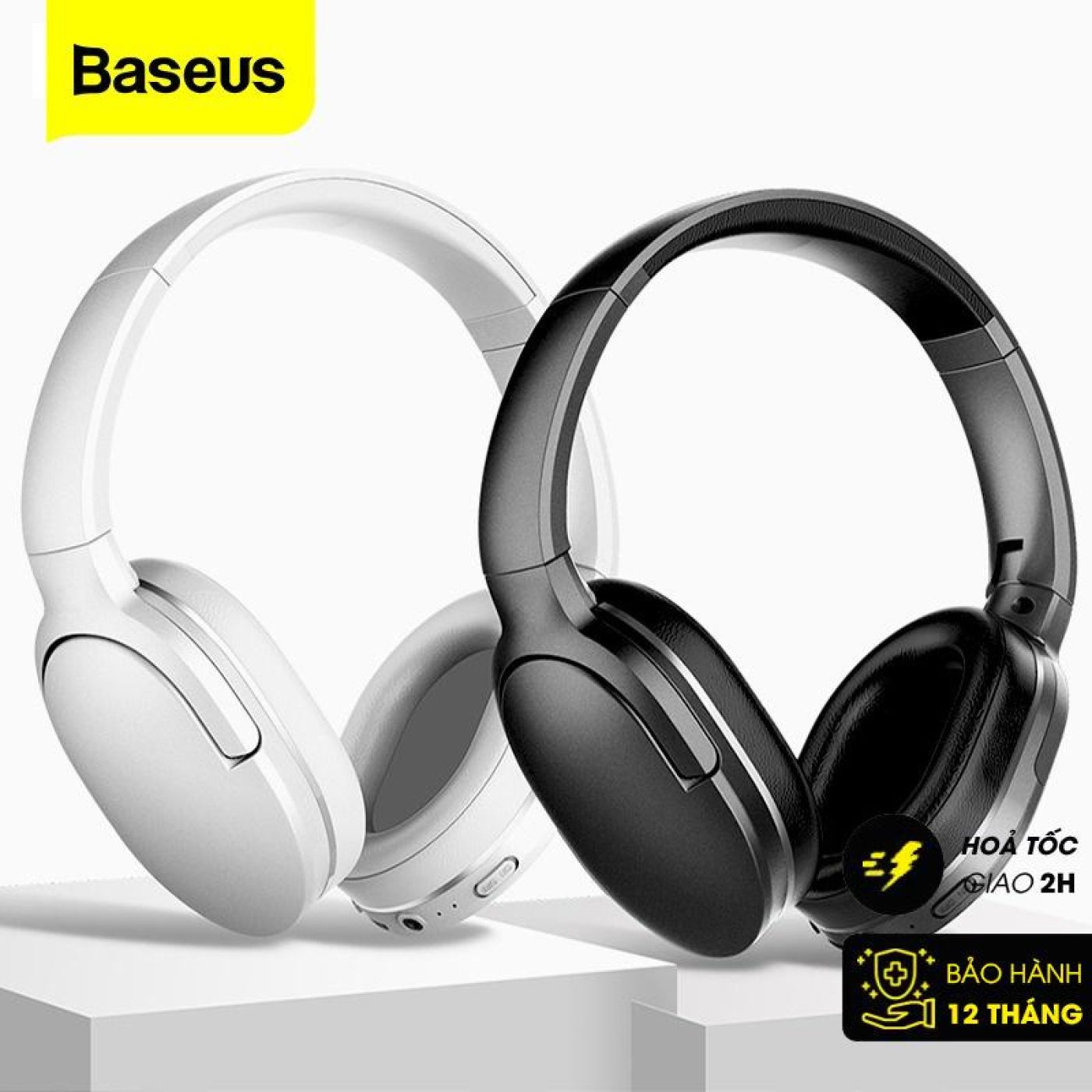 Tai nghe chụp tai không dây cao cấp Baseus Encok Wireless headphone D02 Pro (Bluetooth 5.0, Wireless