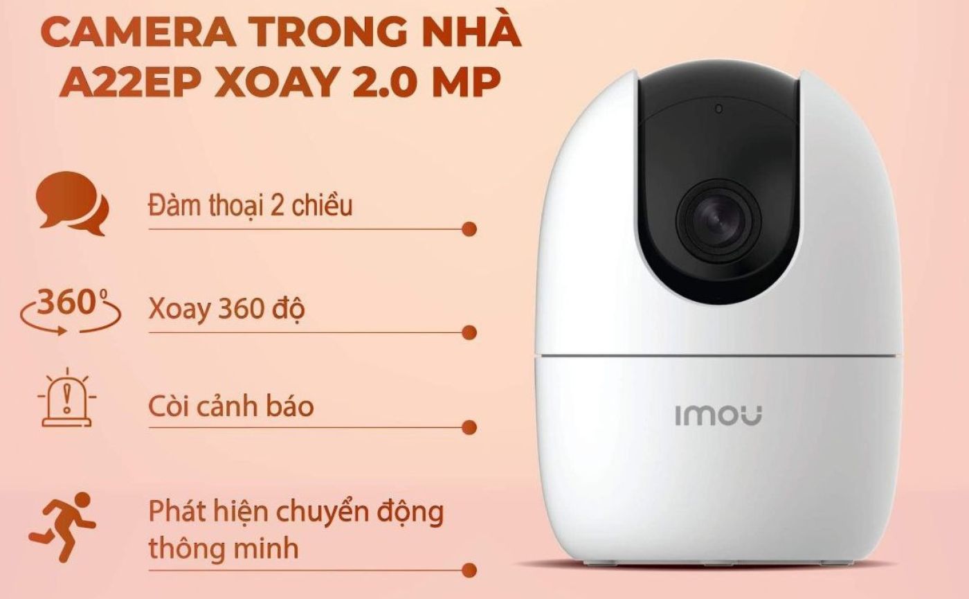 Camera Wifi IMOU 2MP TA22CP/A22EP/A23P| Mẫu Mới| Camera Bán Chạy Số 1 Việt Nam| Bảo Hành Chính Hãng