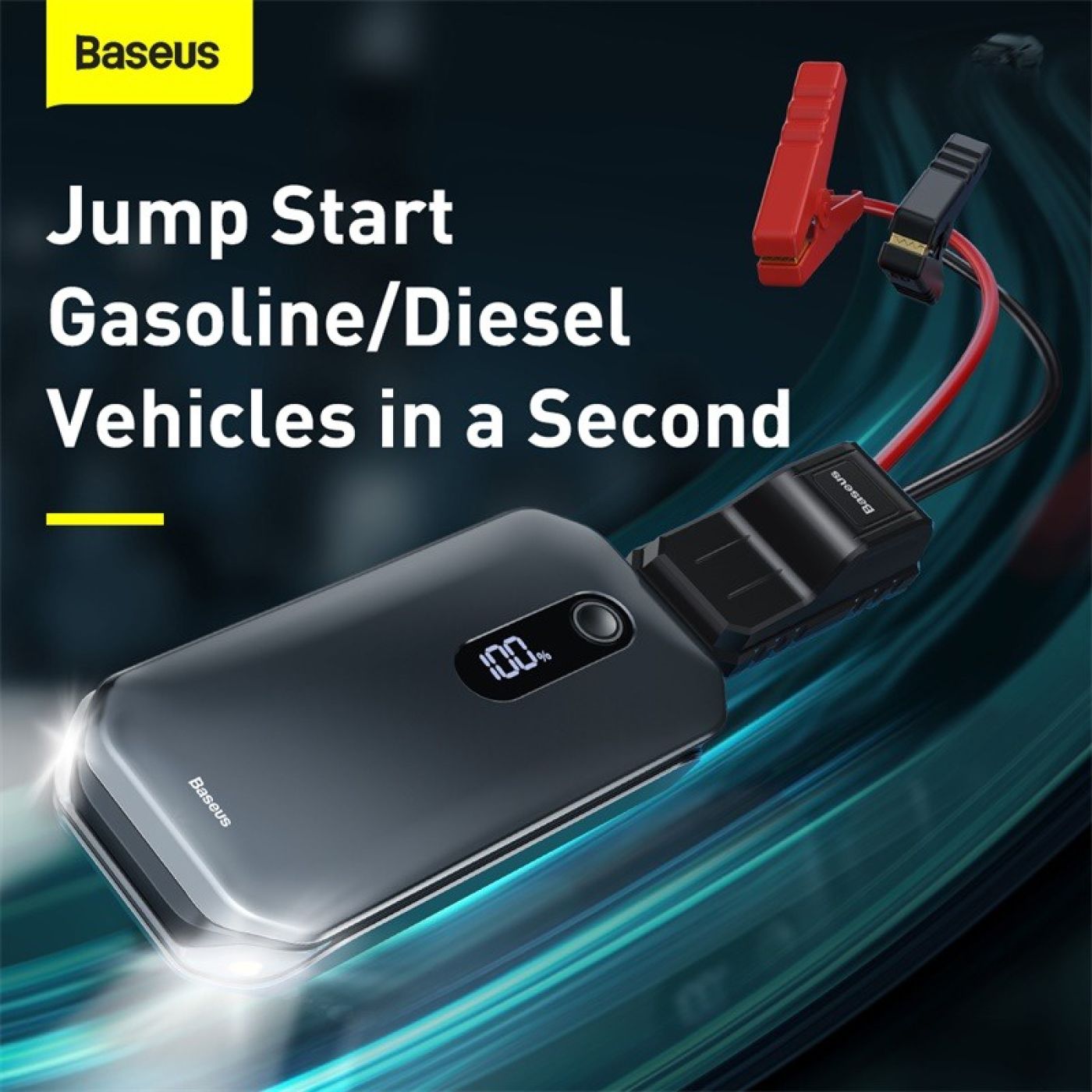 Bộ kích bình dùng cho xe hơi Baseus Super Energy Pro Car Jump Starter (5V/3A, 3in1, 12,000mAh Power