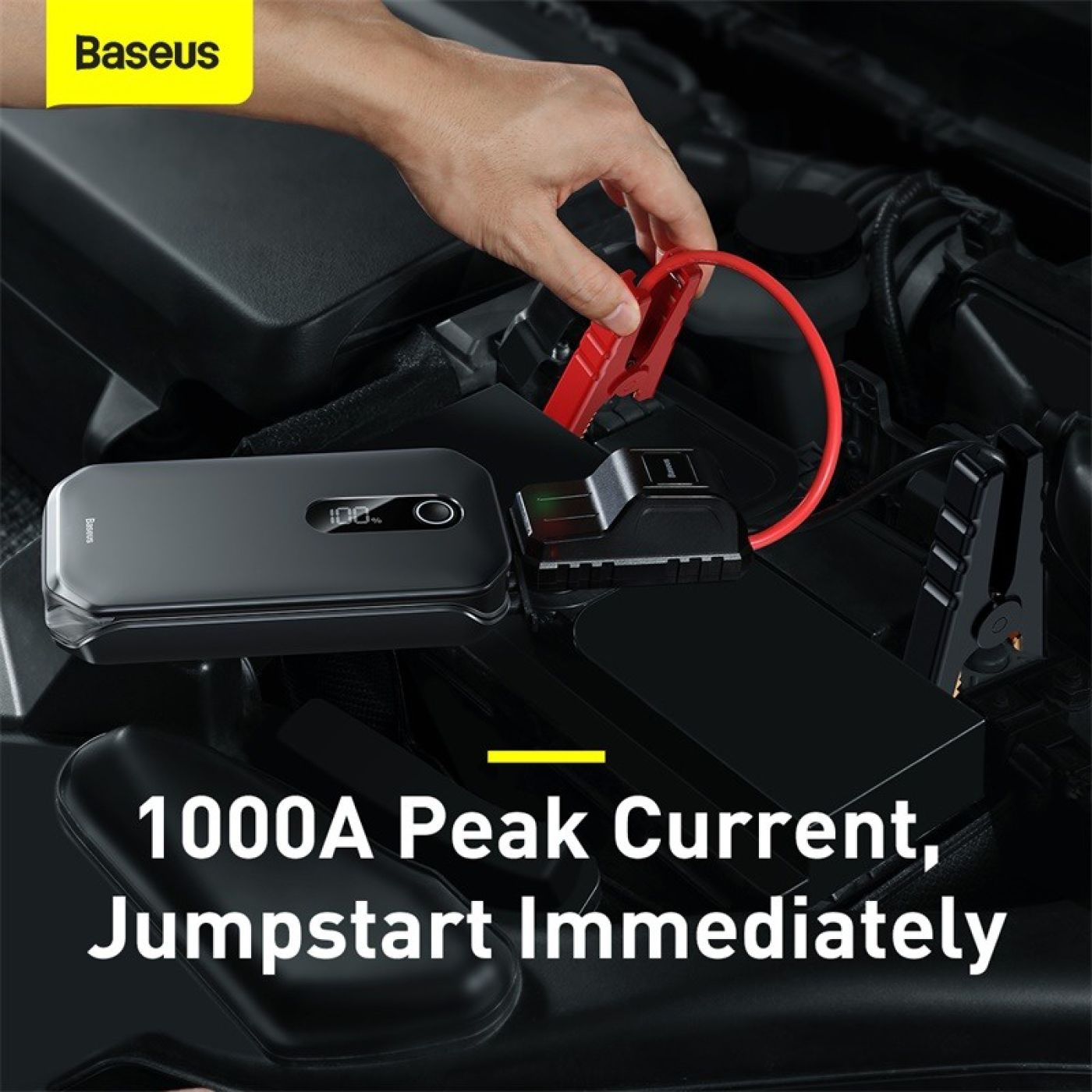 Bộ kích bình dùng cho xe hơi Baseus Super Energy Pro Car Jump Starter (5V/3A, 3in1, 12,000mAh Power