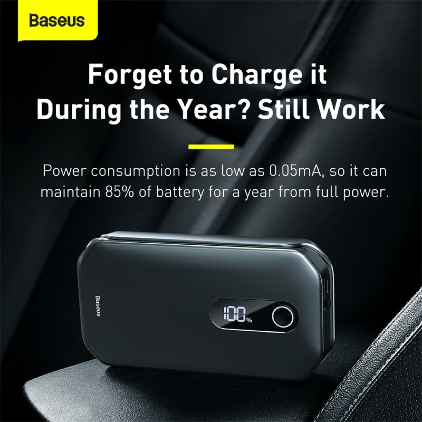 Bộ kích bình dùng cho xe hơi Baseus Super Energy Pro Car Jump Starter (5V/3A, 3in1, 12,000mAh Power