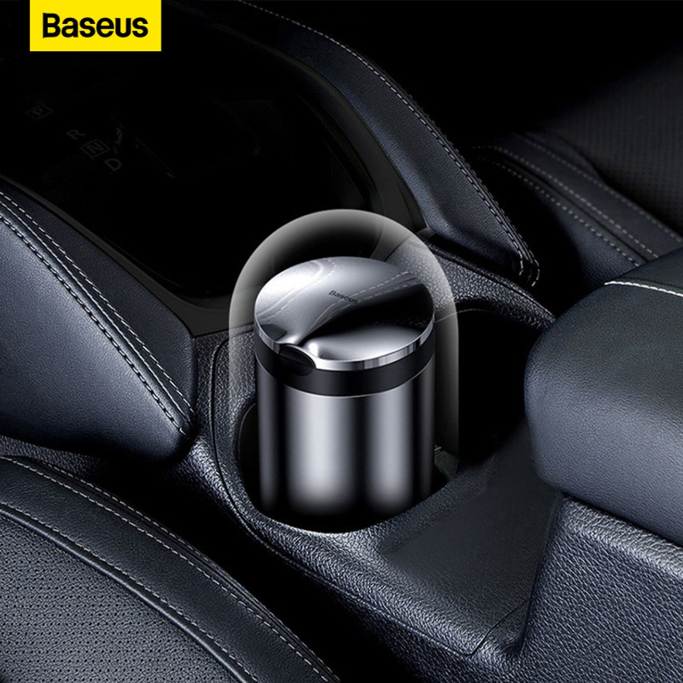 Gạt tàn thuốc mini cao cấp dùng cho xe ô tô Baseus Premium Car Ashtray