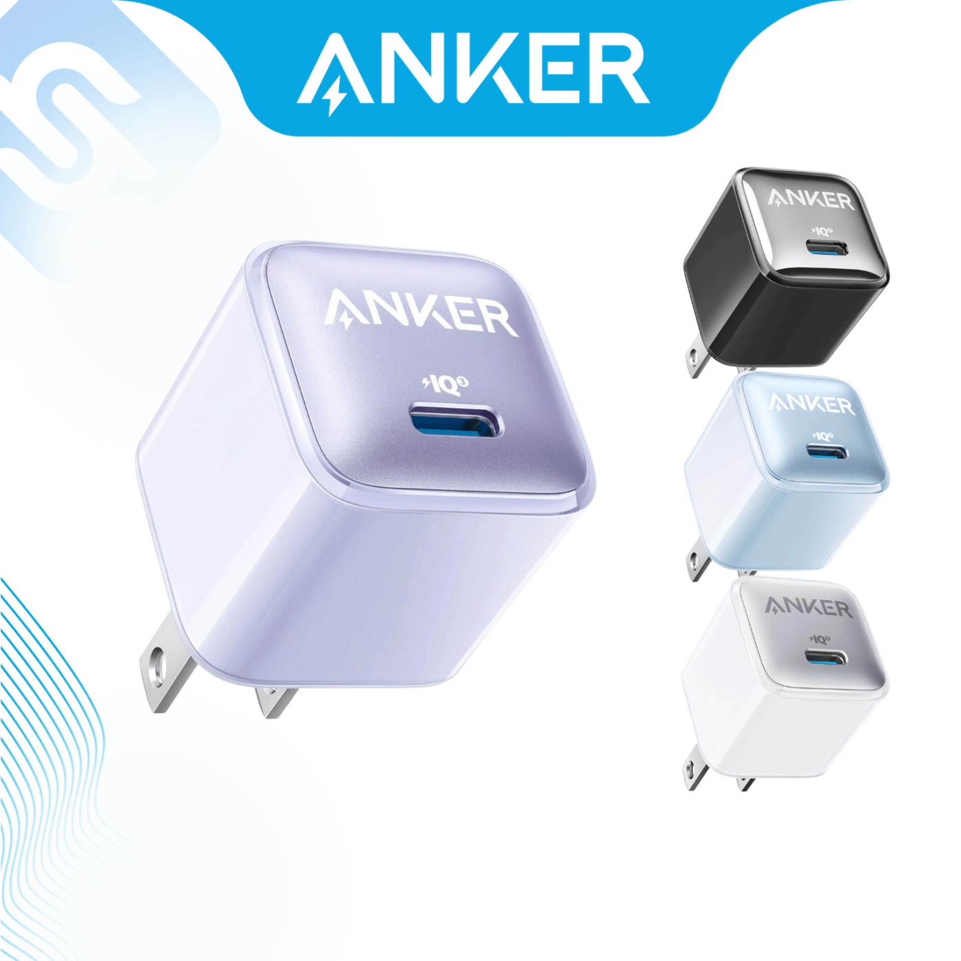 Sạc ANKER 511 Nano Pro 20W A2637