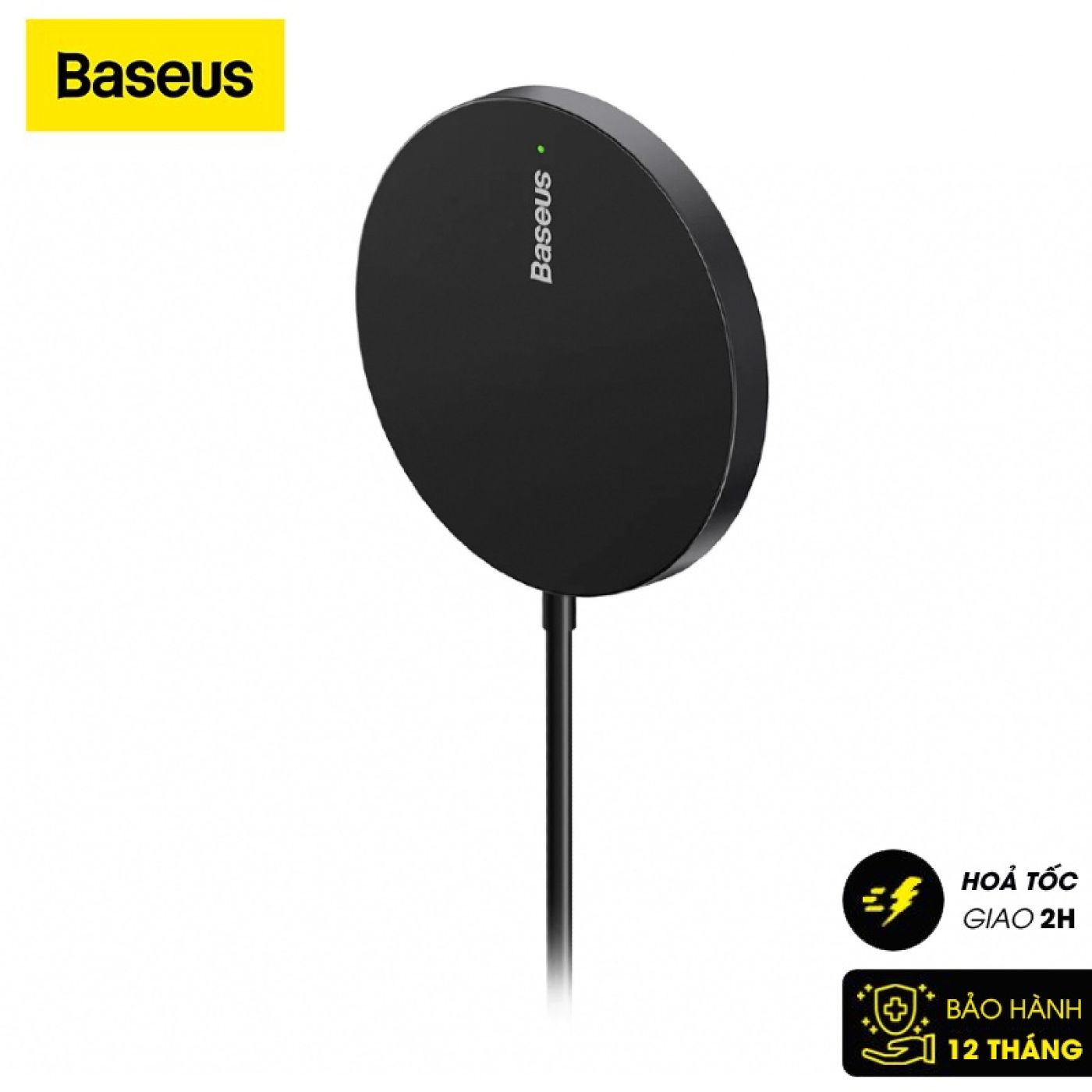 Đế Sạc Không Dây Baseus Mini3 Magnetic Wireless Charger 15W (Magnetic Wireless Smart Charger)