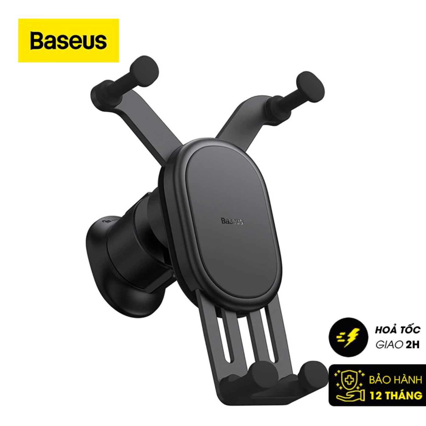 Giá Đỡ Điện Thoại Trên Ô Tô Baseus Stable Gravitational Wireless Charging Car Mount Pro 15W