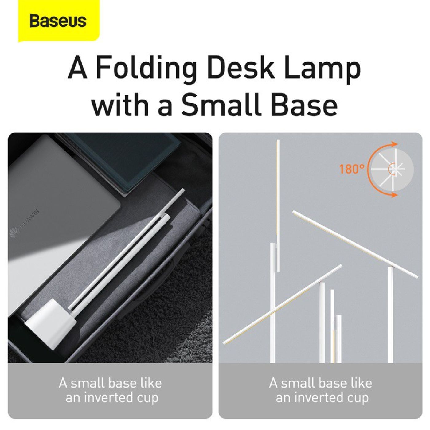 Đèn để bàn thông minh Baseus Smart Eye Series Charging Folding Reading Desk Lamp (Cảm biến ánh sáng