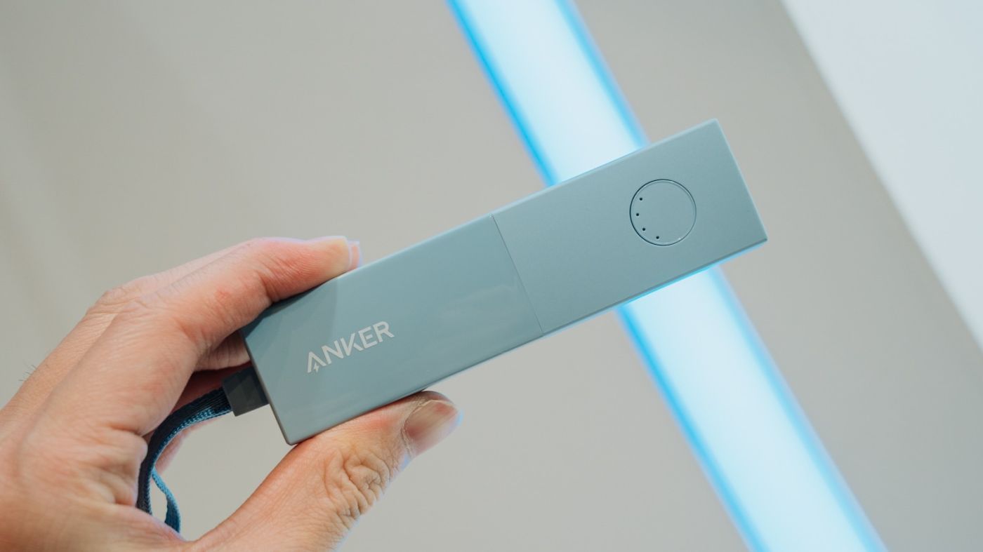 Sạc Anker PowerCore Fusion Prism 5000mAh USB-C ĐEN HỒNG XANH