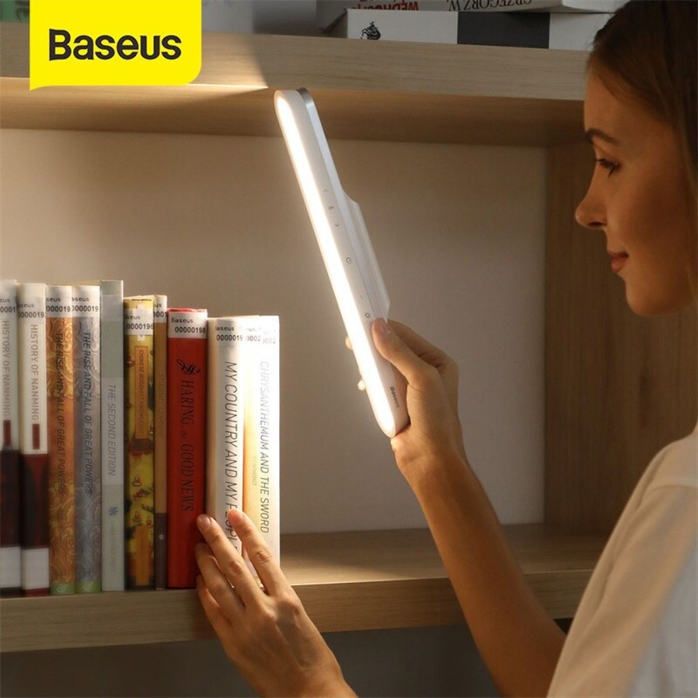 Đèn treo đế hít nam châm, chống mỏi mắt Baseus Magnetic Stepless Dimming Charging Desk Lamp Pro (180