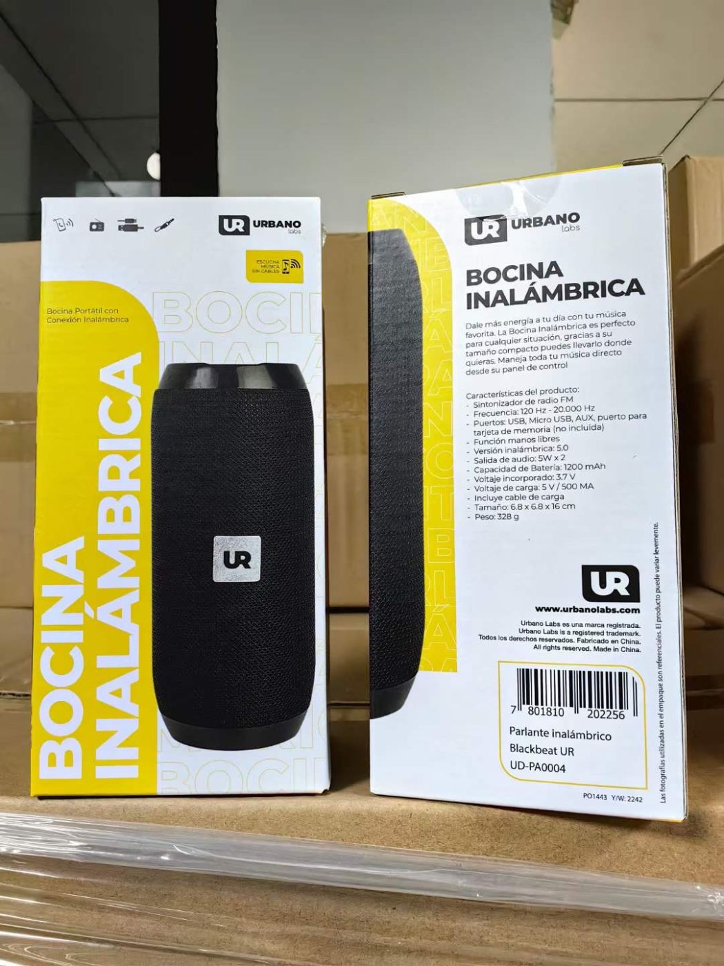 Loa Bluetooth hãng Urbano UD-PA0004 ( Tây Ban Nha )