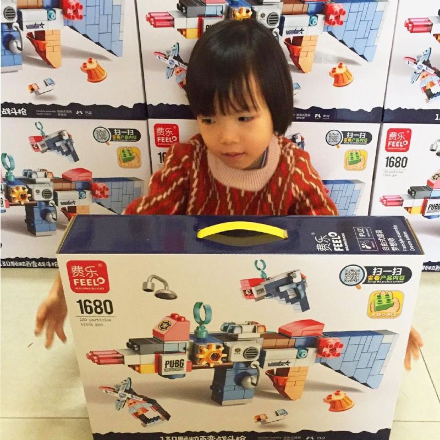 Lego lắp ghép Duplo mô hình S.úng Feelo 130 chi tiết