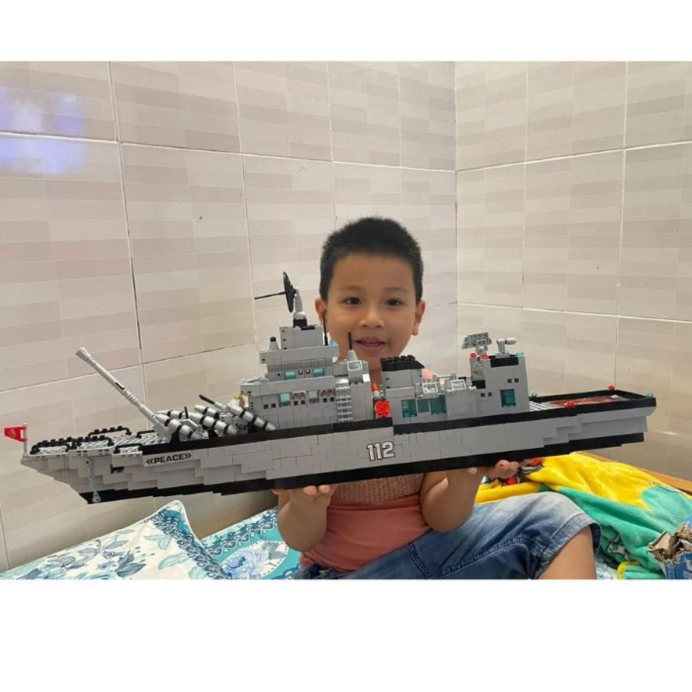 (order giao 20/1) Lego tàu chiến 1560 chi tiết cao cấp giá rẻ, đồ chơi lắp ráp mô hình