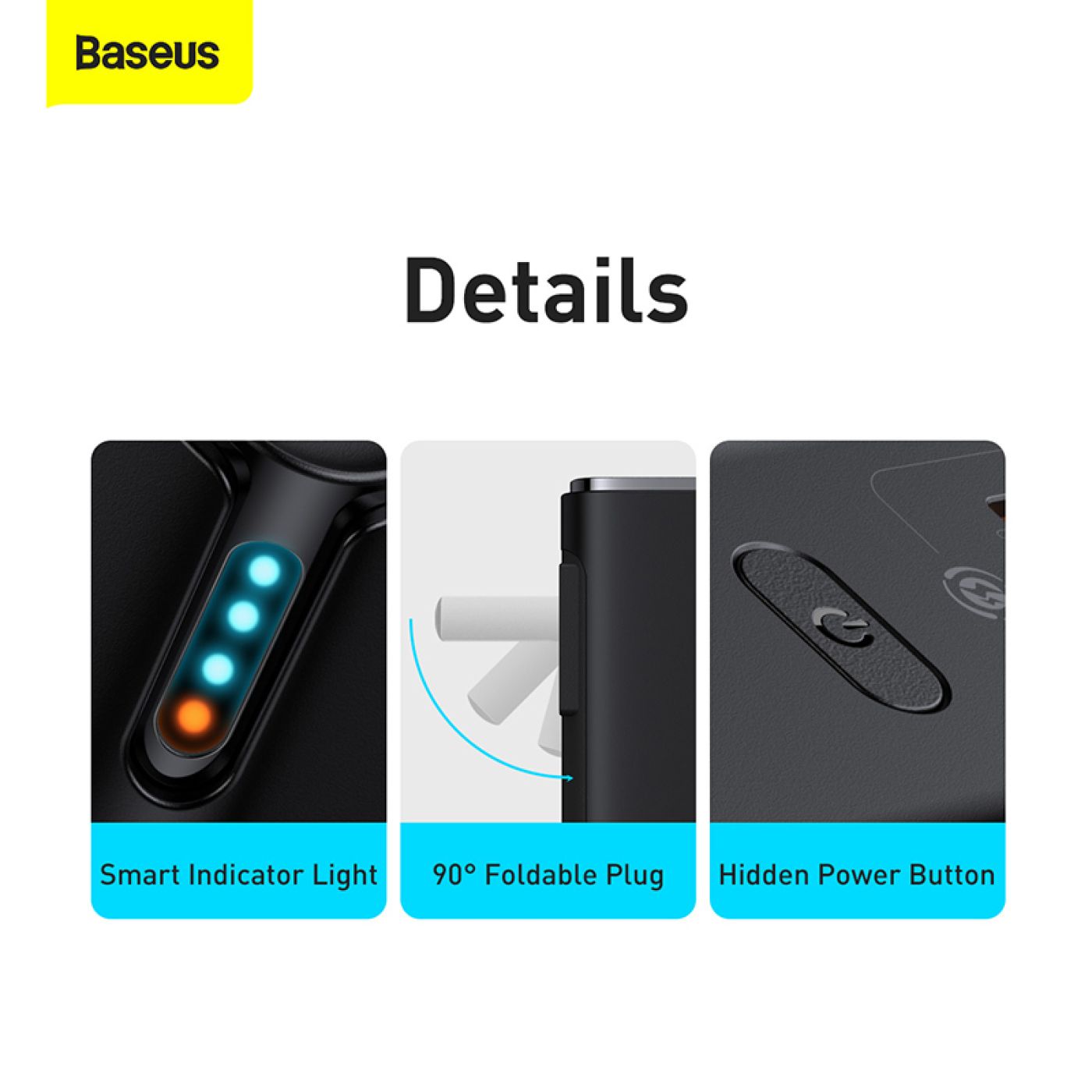 Cốc sạc siêu nhanh kiêm pin dự phòng Baseus Power Station 4 Hybrid GaN Power Bank Adaptor 10000mAh 8