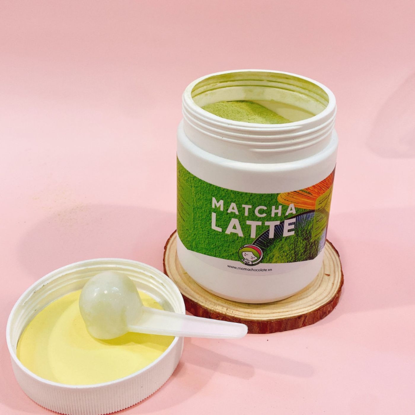 Bột Matcha trà xanh latte Nhật Bản Mama Chocolate 500g