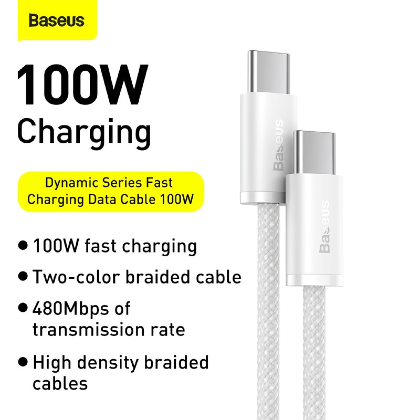 Cáp Sạc Siêu Nhanh Baseus Dynamic Series Fast Charging Data Cable Type-C to Type-C 100W