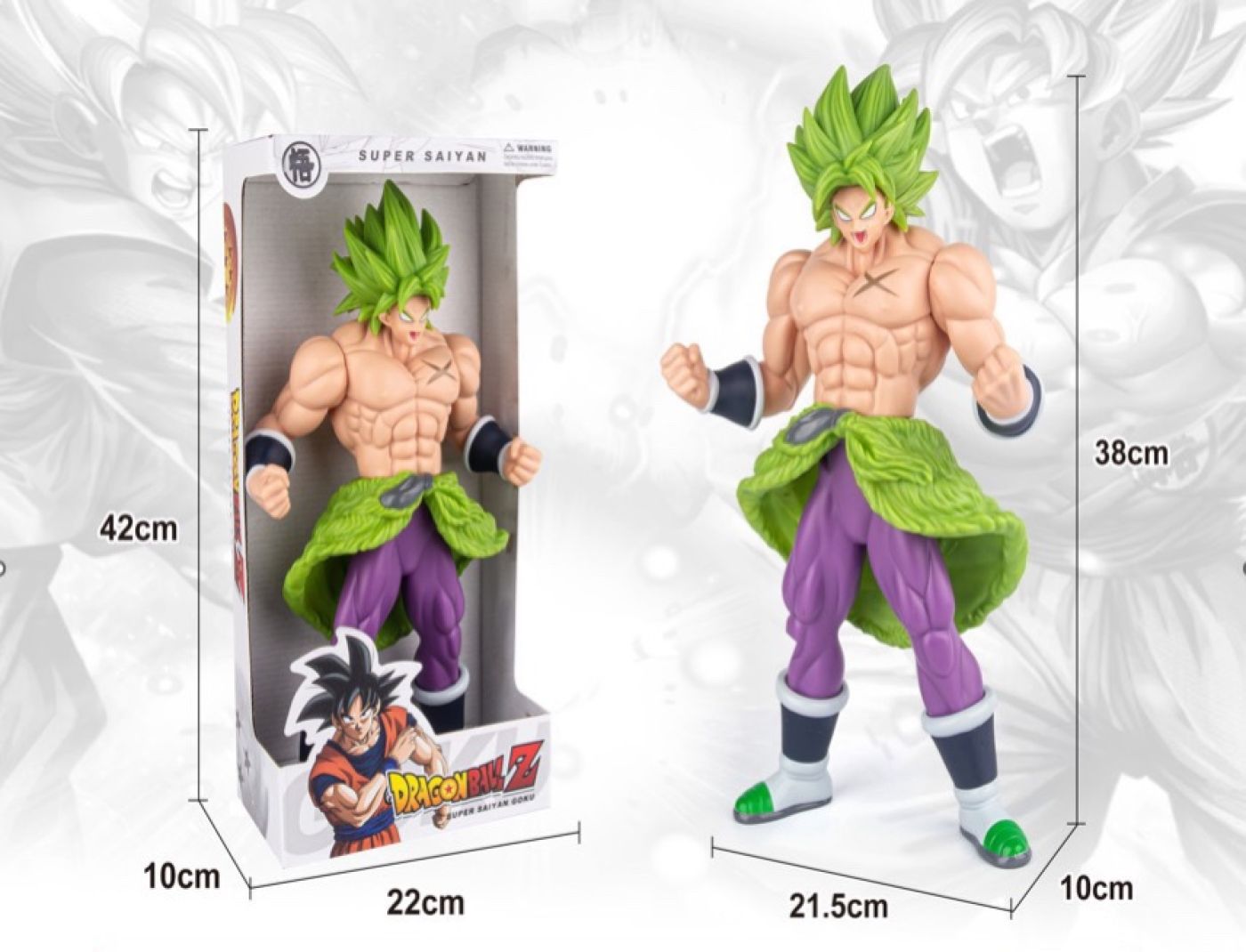 Mô hình BROLY trong 7 viên ngọc rồng cao 38cm