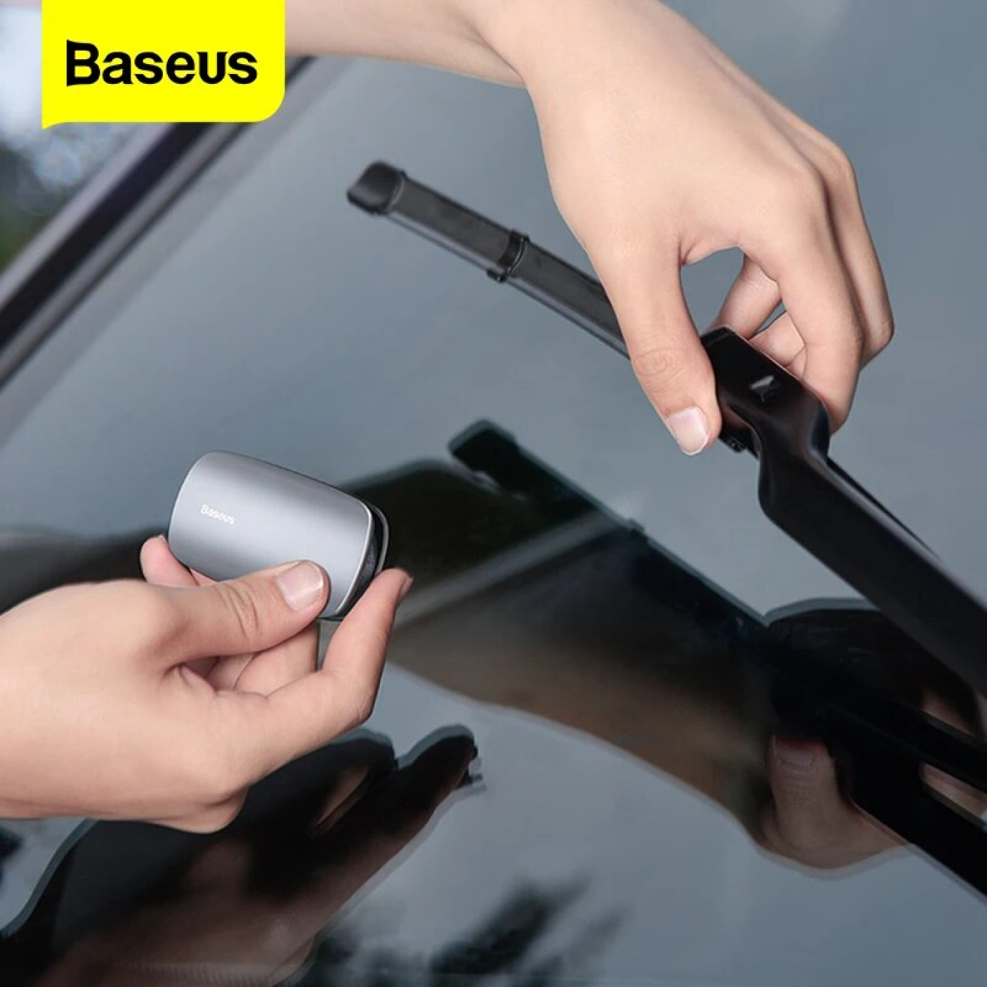 Dụng cụ mài, sửa chữa gạc nước mưa cho xe hơi Baseus Rain Wing Wiper Repairer