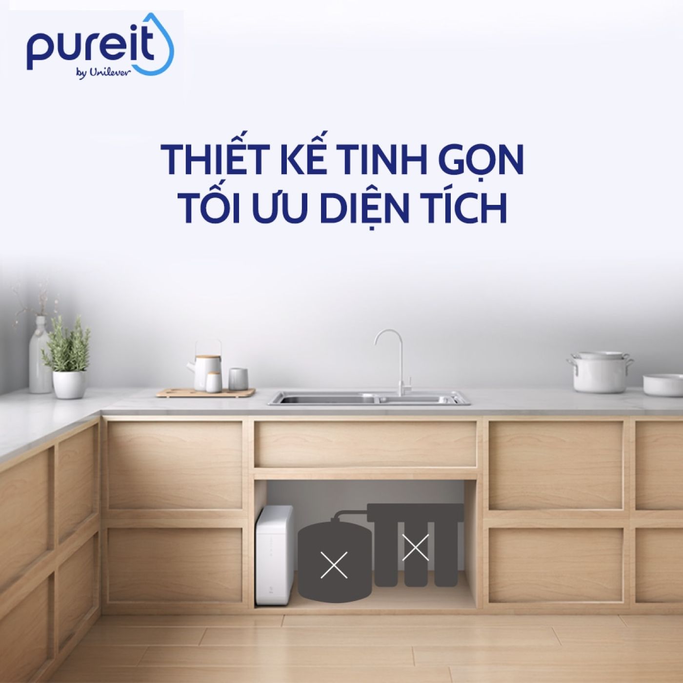 Máy lọc nước Pureit Delica UR5640 - Lắp đặt miễn phí