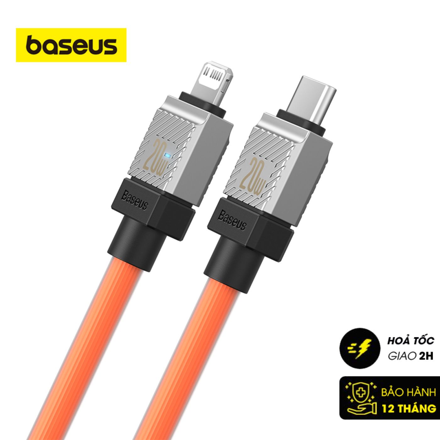 Cáp Sạc Nhanh Baseus CoolPlay Series Type C to L.i.g.h.t.n.i.n.g PD20W Fast Charging Cable Dùng Cho