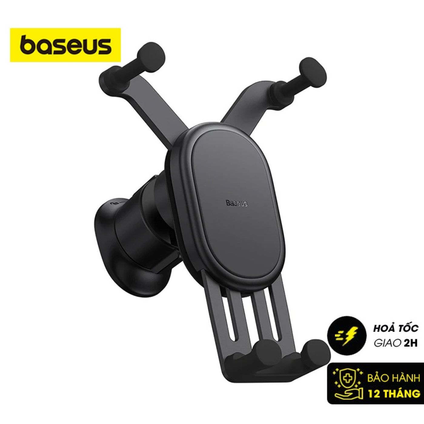 Bộ Đế Giữ Điện Thoại Khóa Tự Động Trên Ô Tô Baseus Stable Gravitational Car Mount