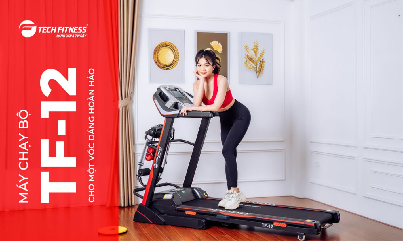 MÁY CHẠY BỘ TECH FITNESS TF - 12