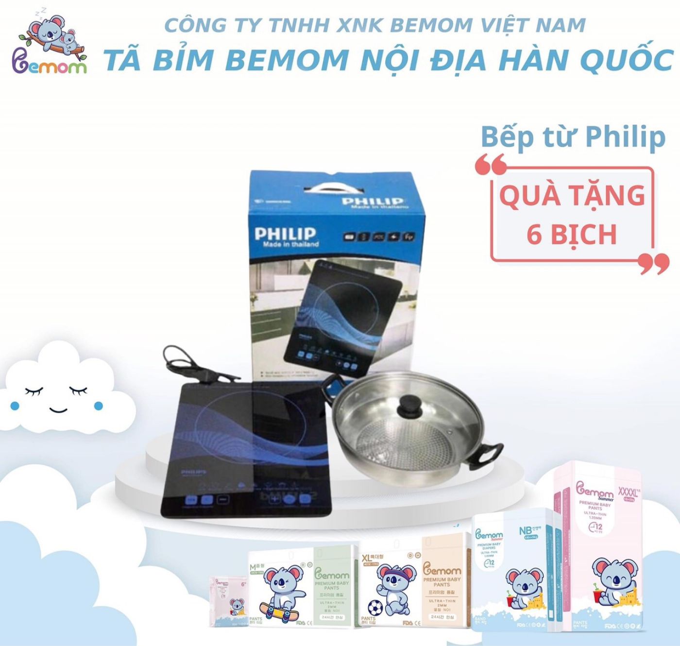 Bỉm Nội địa Hàn Quốc BEMON