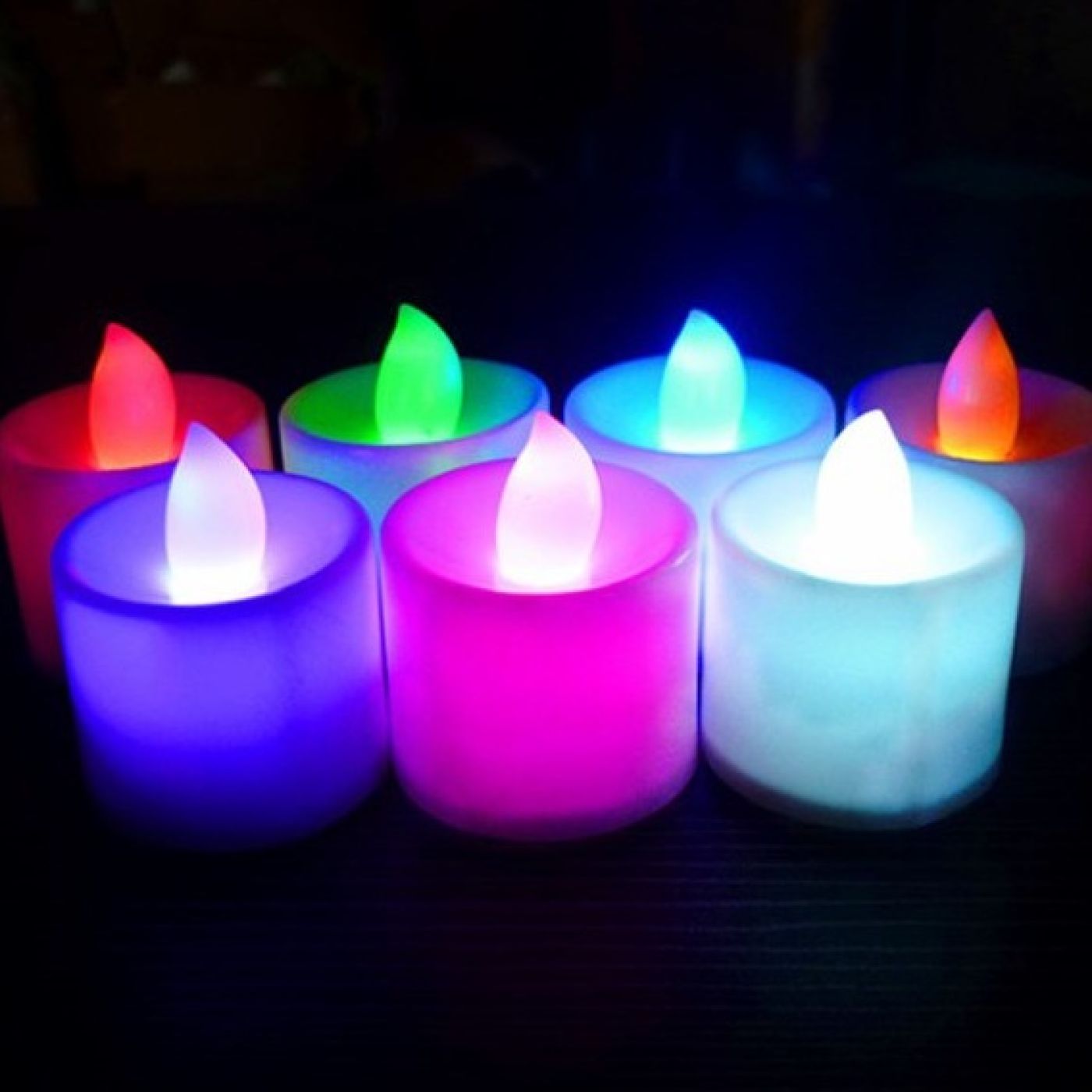 Nến điện tử mini chạy pin tealight