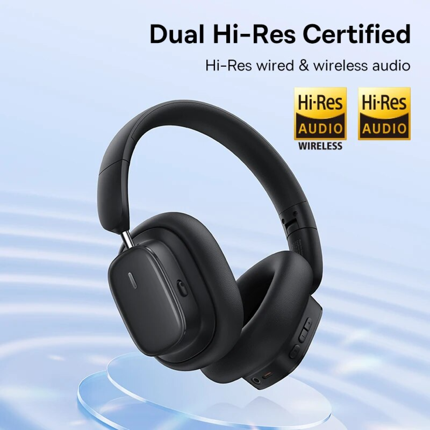 Tai Nghe Không Dây Chống Ồn Baseus Bowie H1i Bisa 3D ANC -48dB (Noise-Cancellation Wireless Headphon