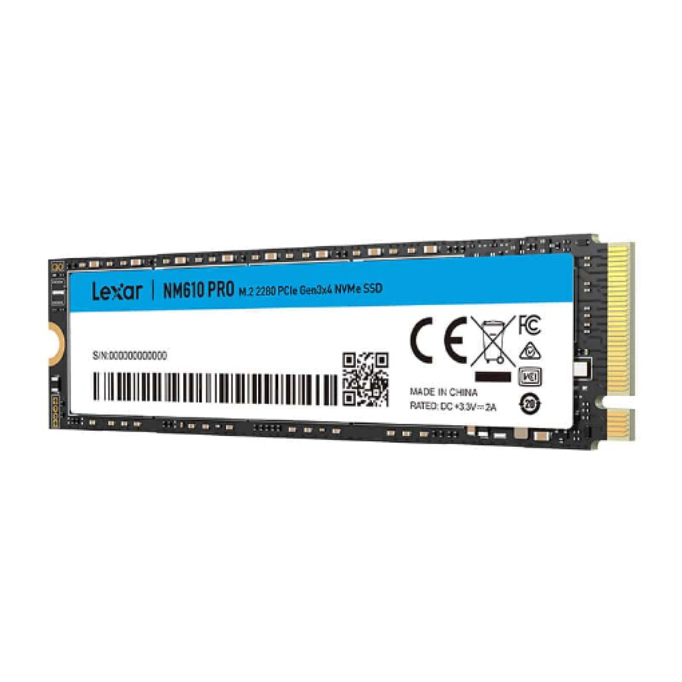 Ổ cứng SSD Lexar NM610 PRO 250GB M.2 2280 PCIE 3.0X4 – LNM610P250G-RNNNG