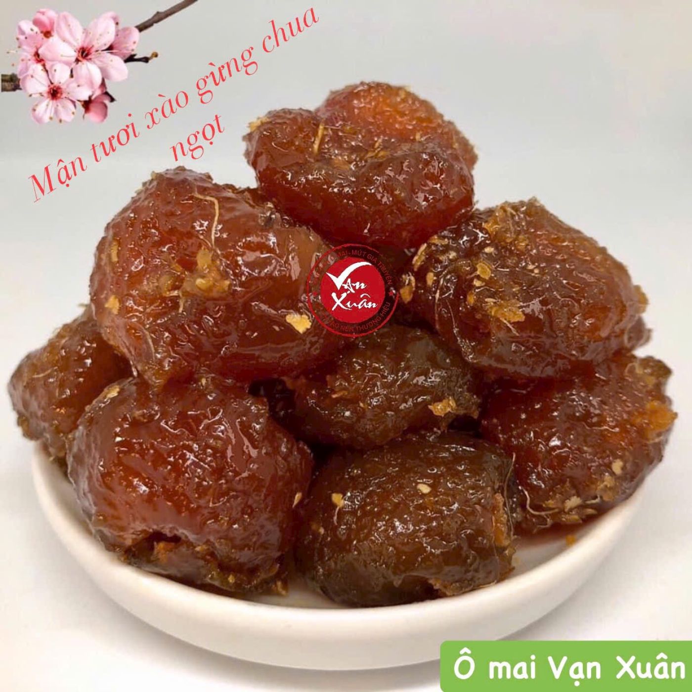 1kg sấu xào, sấu giòn, mận cơm xào gừng, mận cơm xào cay, mơ gừng