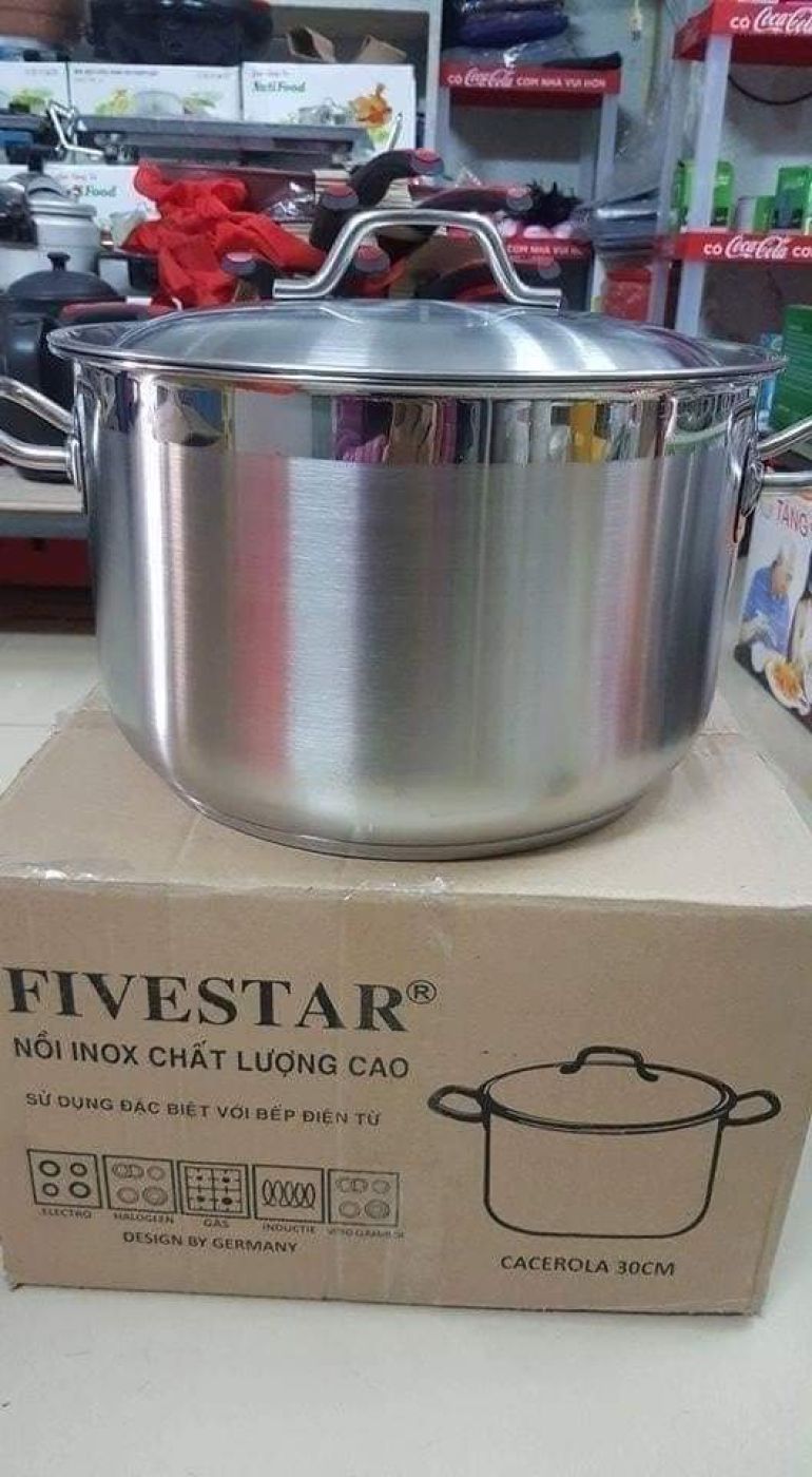 Nồi luộc gà 3 đáy five star