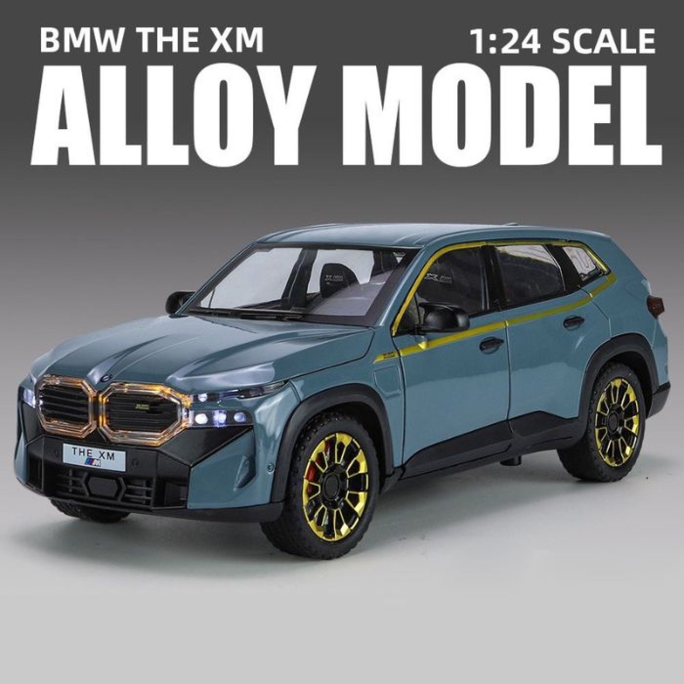 Mô hình Xe hơi BMW The XM bằng kim loại tỷ lệ 1:24