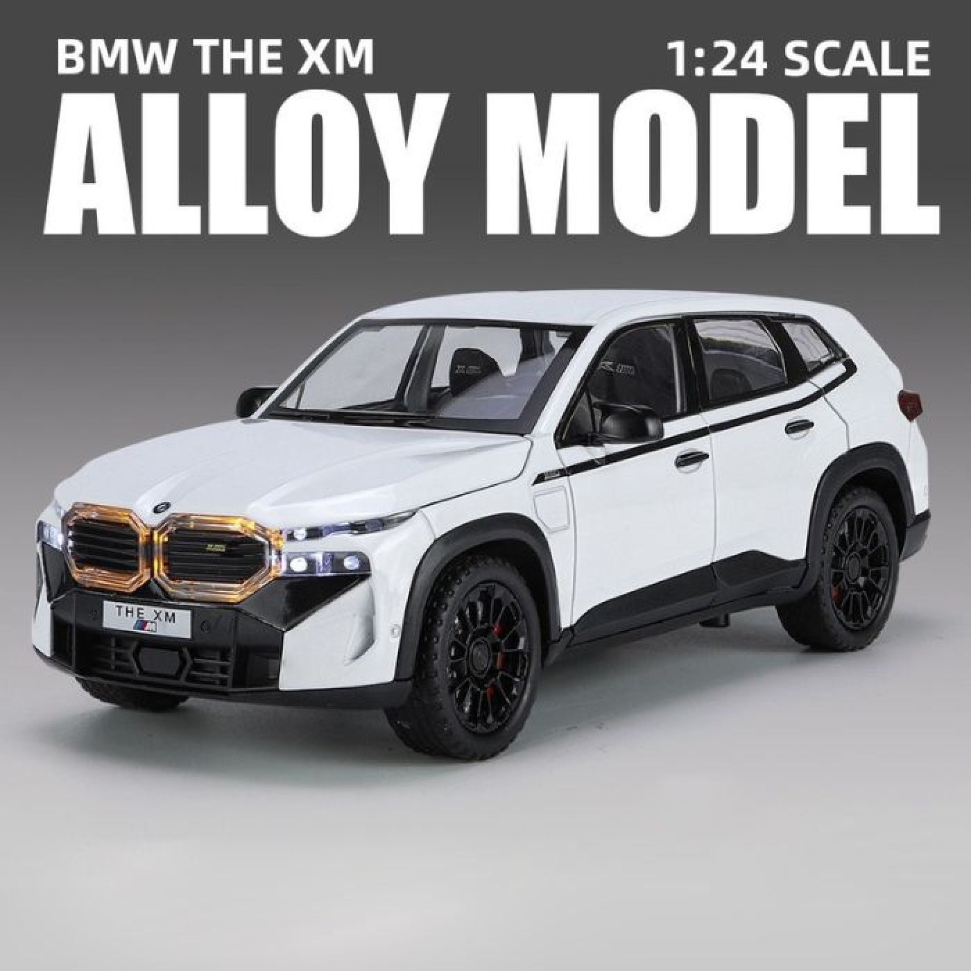 Mô hình Xe hơi BMW The XM bằng kim loại tỷ lệ 1:24