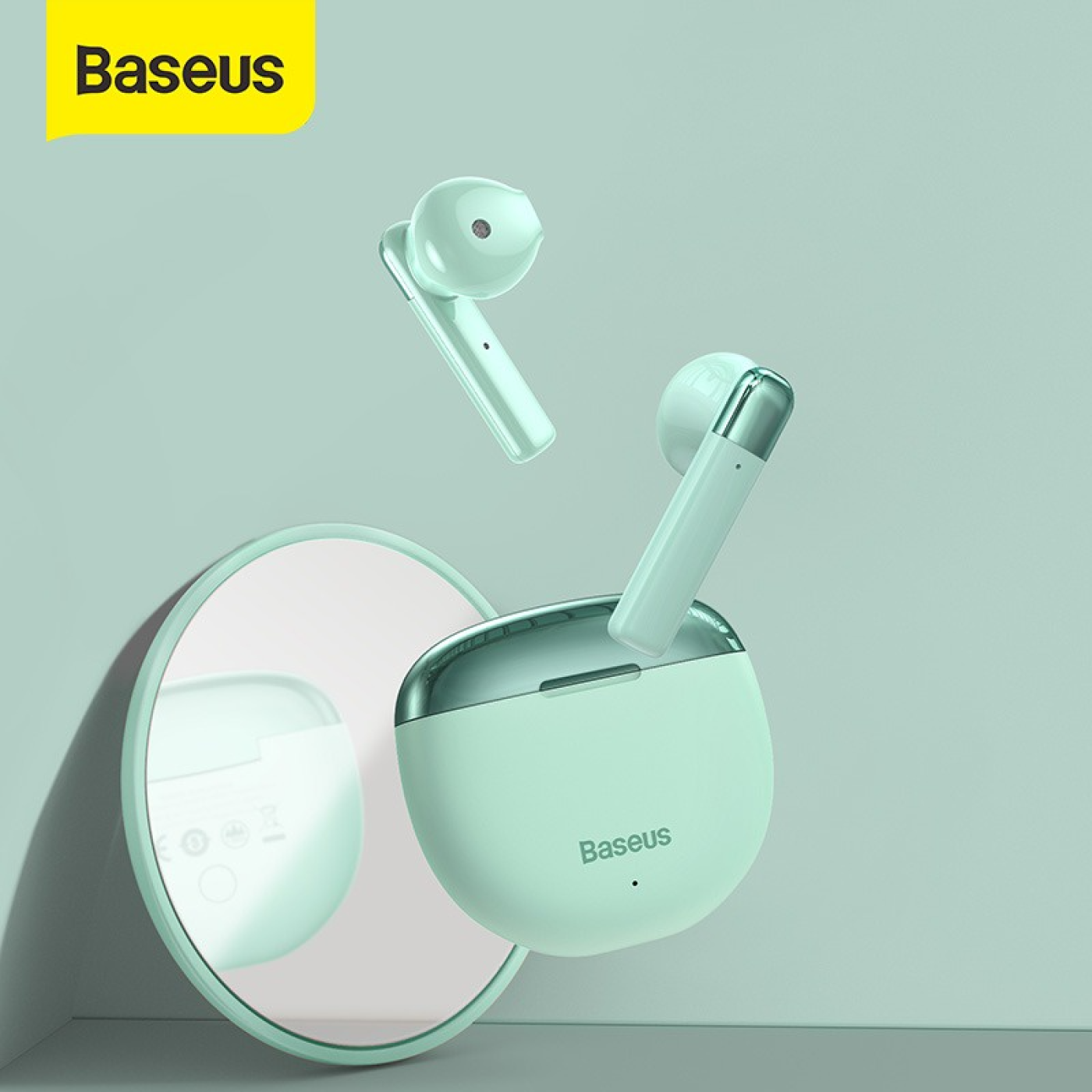 Tai nghe không dây Baseus Encok W2 True Wireless Earphones (Bluetooth 5.0, 24h sử dụng)