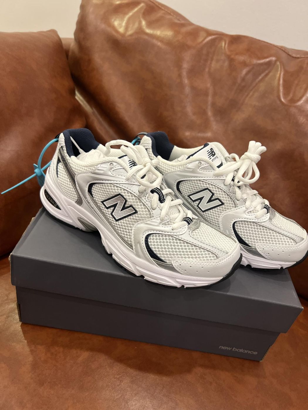 Giày Chính Hãng New Balance 530 Retro ‘Running Navy’ - MR530SG - Full box - Size 37.5