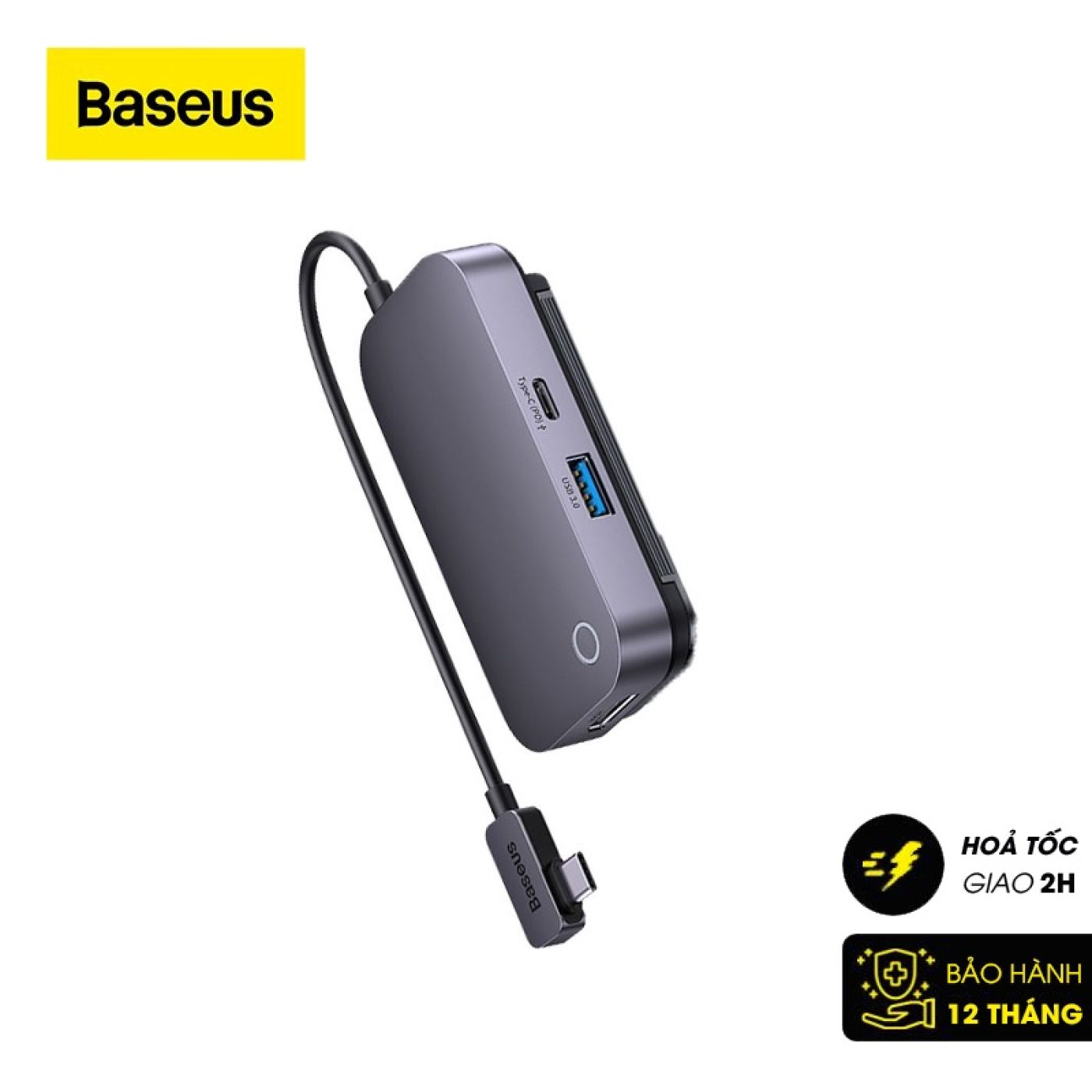 Hub chuyển Baseus PadJoy 4-Port Type-C HUB Adapter