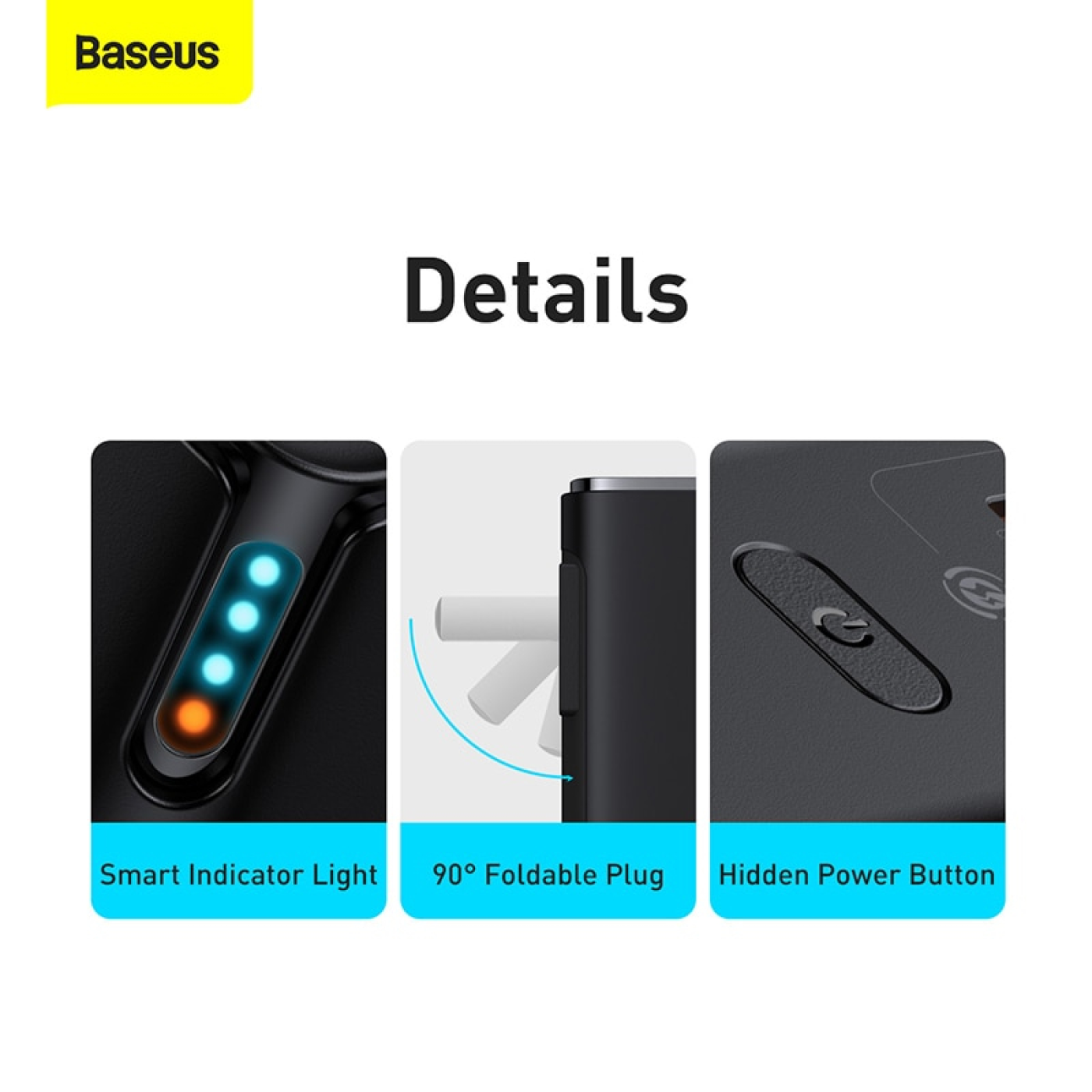 Cốc sạc siêu nhanh kiêm pin dự phòng Baseus Power Station 4 Hybrid GaN Power Bank Adaptor 10000mAh