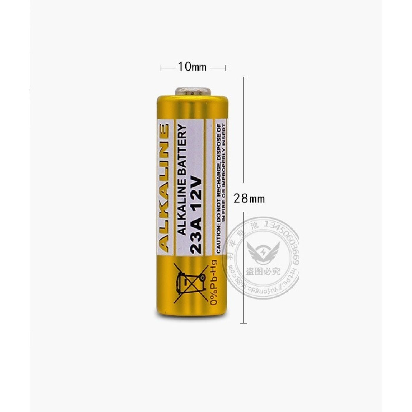 Pin 23A 12V Dùng Cho Remote RF ,Pin điện áp cao, ổn định cho Chìa khóa điện, điều khiển cửa cuốn...